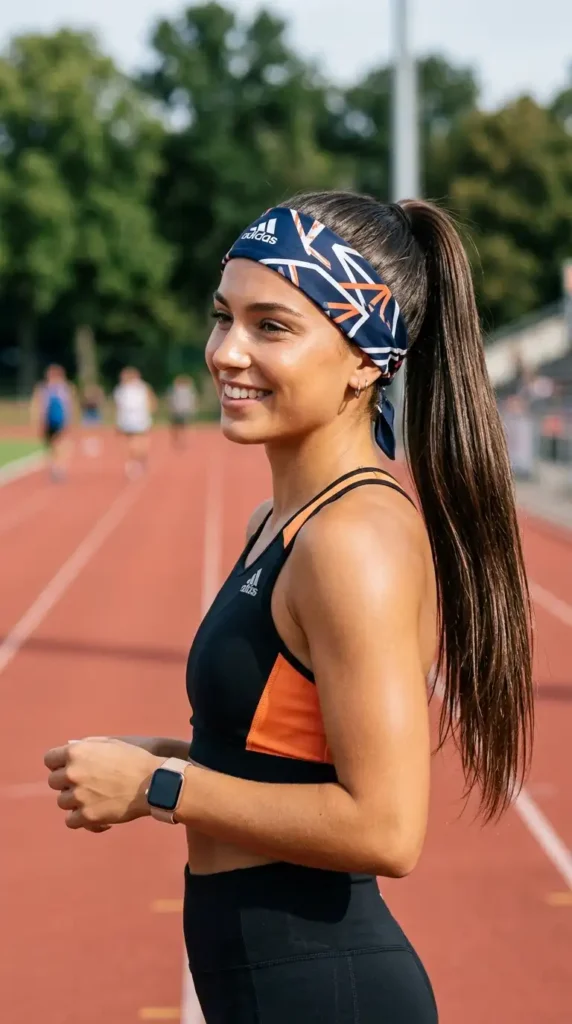 Bandana Hairstyles: Trendy & Easy Looks You Need to Try in 2026 bandana hairstyle with sleek pon… 202605131142 optimized