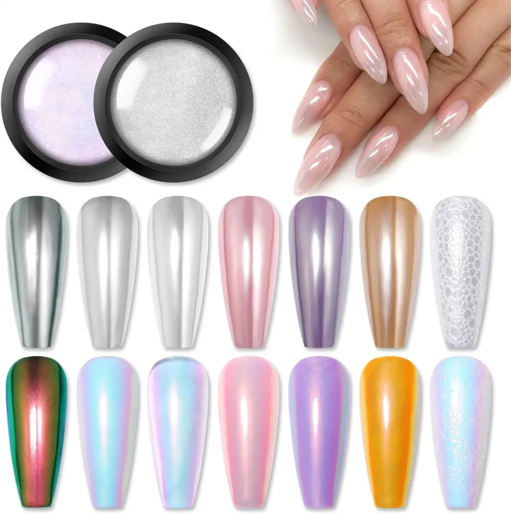 Red Nail Ideas 2026: Chic, Bold & Viral Nail Designs Everyone Wants born pretty chrome powder optimized (1)