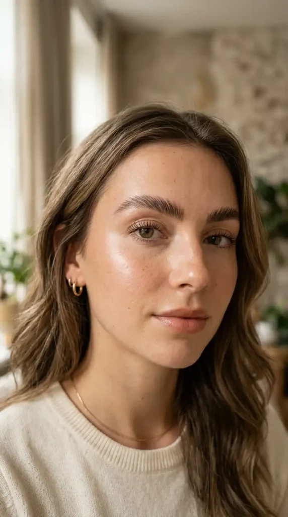 Top Makeup Trends 2026: Viral Beauty Looks Everyone Will Be Wearing feathered brows glowing skin makeup 202605090934 optimized