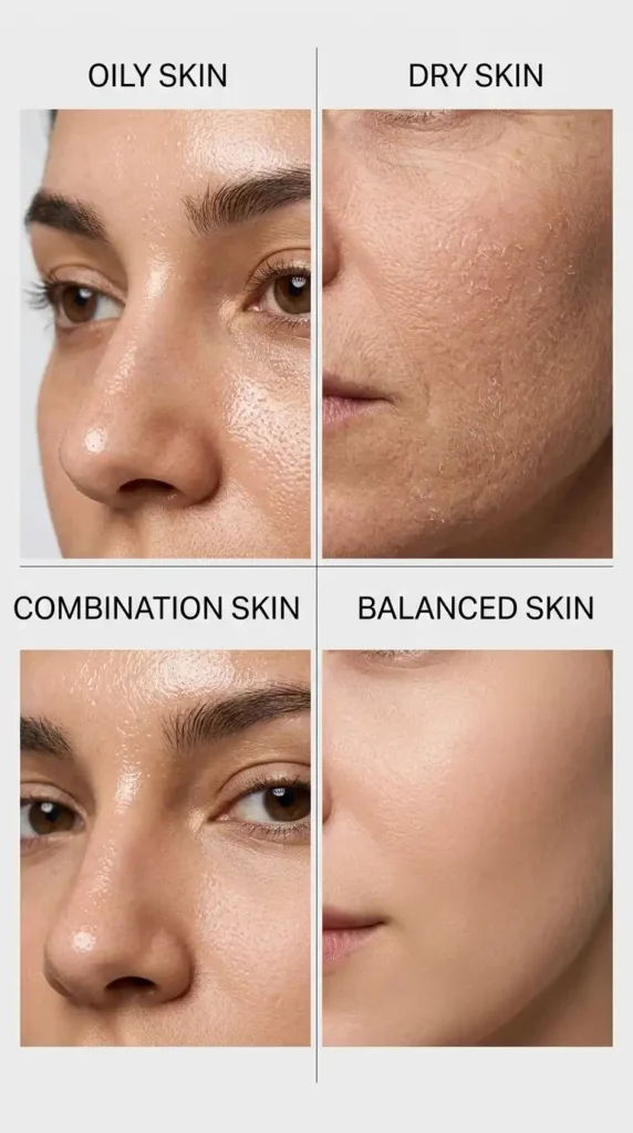 four skin types educational chart 202605070439 optimized