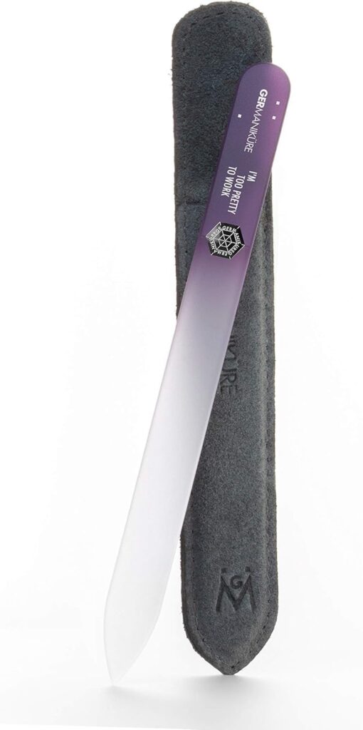 Nail Care at Home: The Complete Guide to Healthy, Strong & Beautiful Nails germanikure glass nail file 1