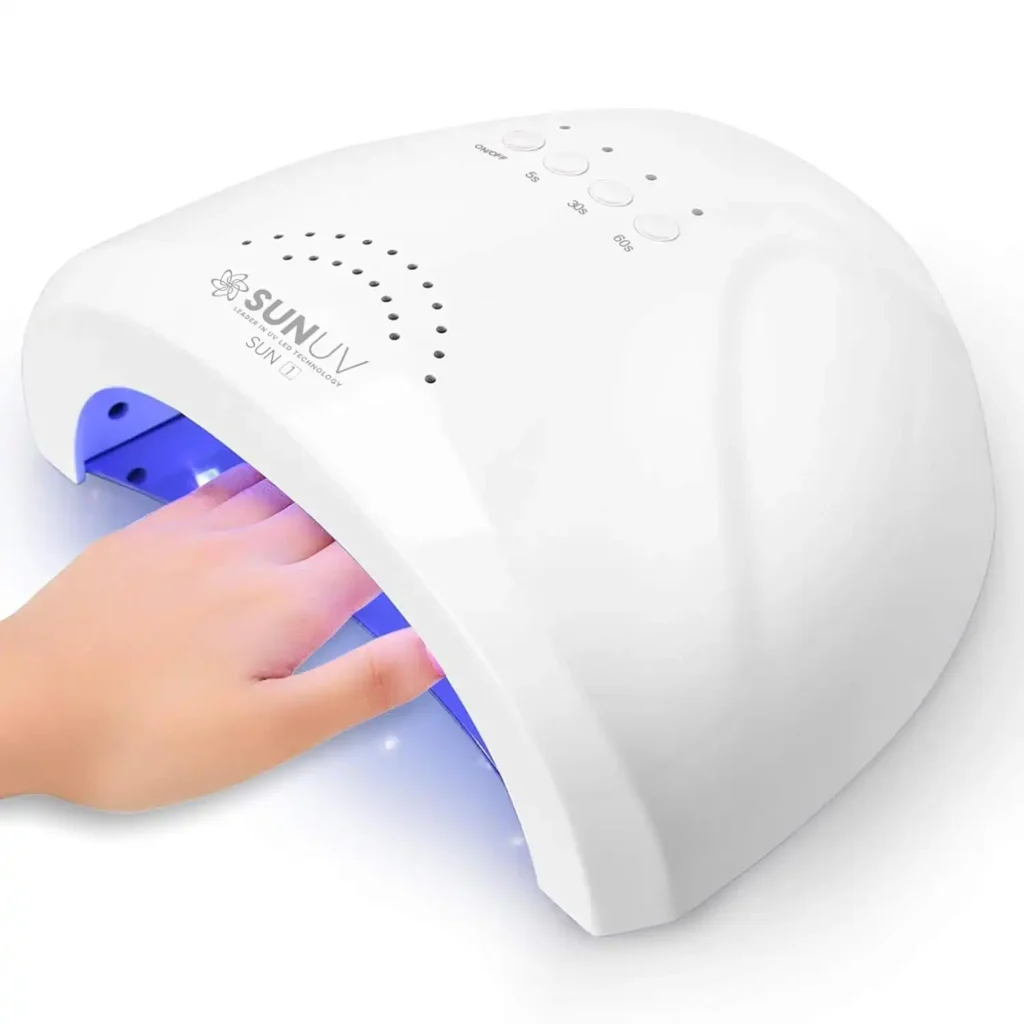 Pearl Chrome Nail Ideas: Elegant Glossy Manicure Trends You Need to Try sunuv uv nail lamp1 optimized