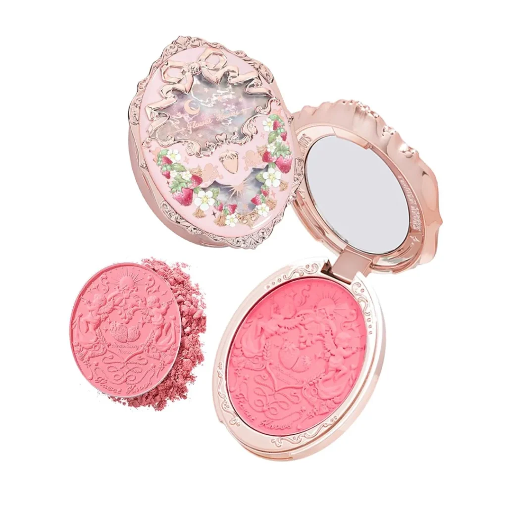 compressed flower knows strawberry rococo