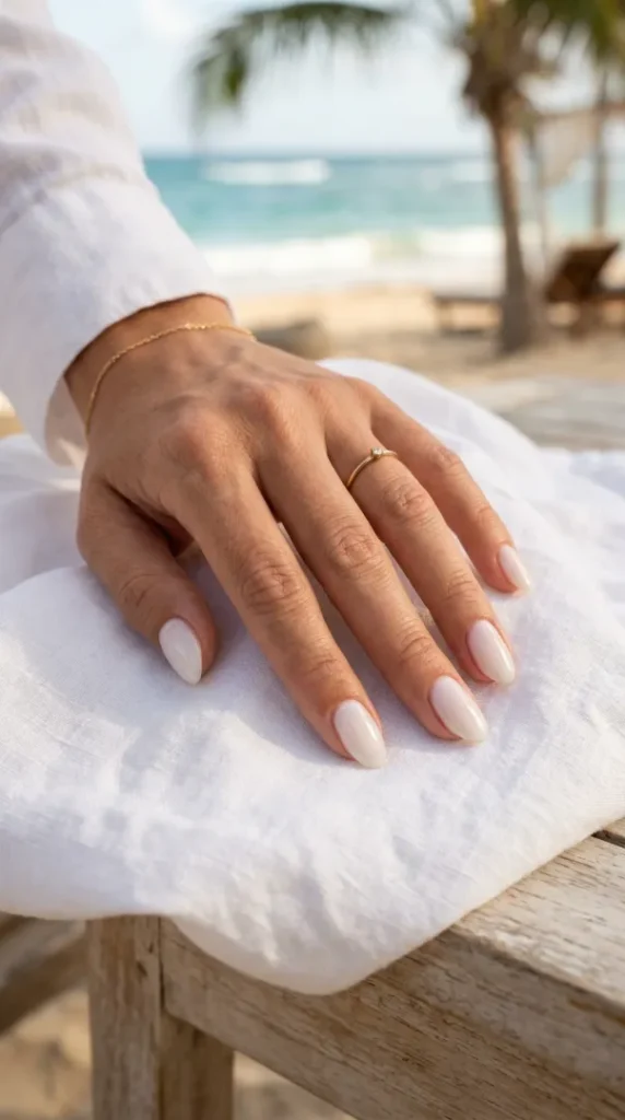 compressed milky white summer nails 202605251105