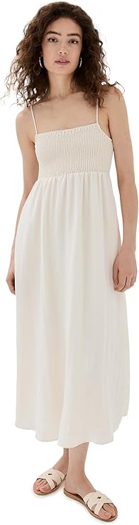 linen maxi dress