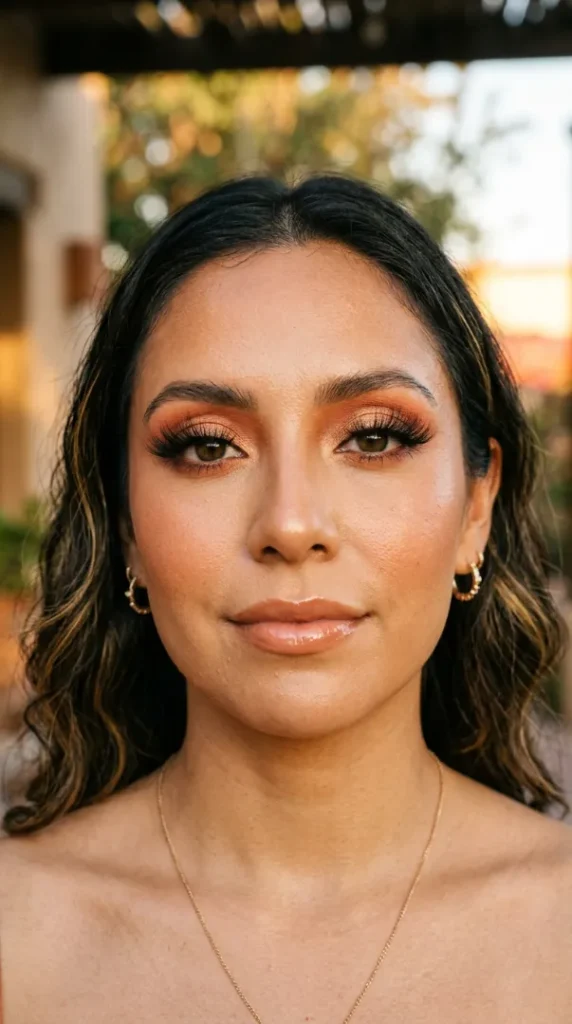 Mexico Makeup Ideas: 25 Stunning Looks Inspired by Mexican Beauty Traditions (2026 Guide) compressed sunset inspired mexican makeup 202606292016