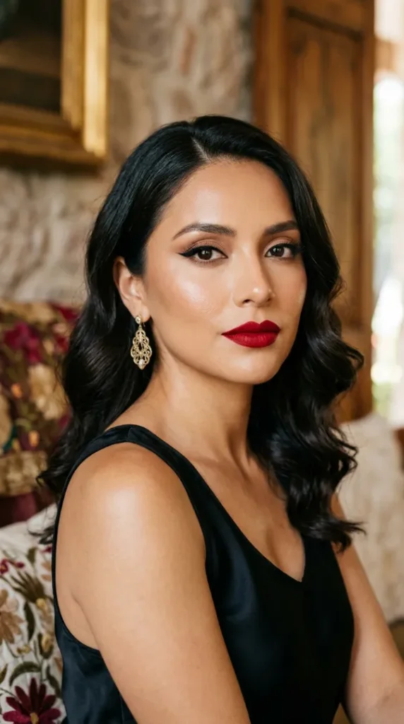 Mexico Makeup Ideas: 25 Stunning Looks Inspired by Mexican Beauty Traditions (2026 Guide) compressed woman wearing red lipstick 202606292017