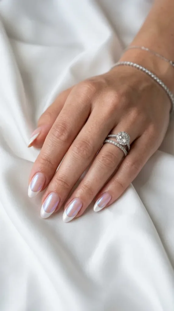 compressed pearl white french tip nails 202607261152