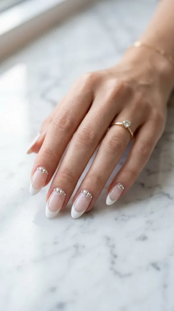 compressed white french tip nails crystal 202607261149