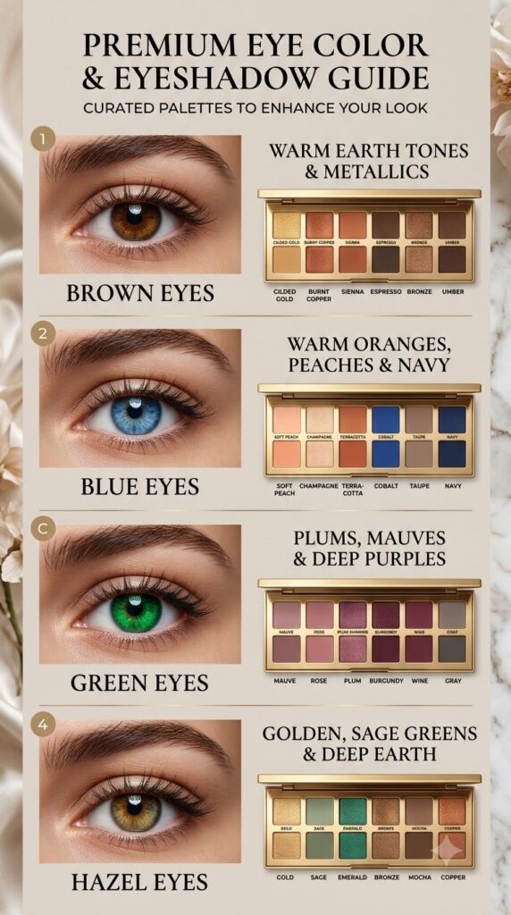 25 Creative Eyeshadow Looks That Instantly Stand Out eye colors with eyeshadow palettes 202608031653