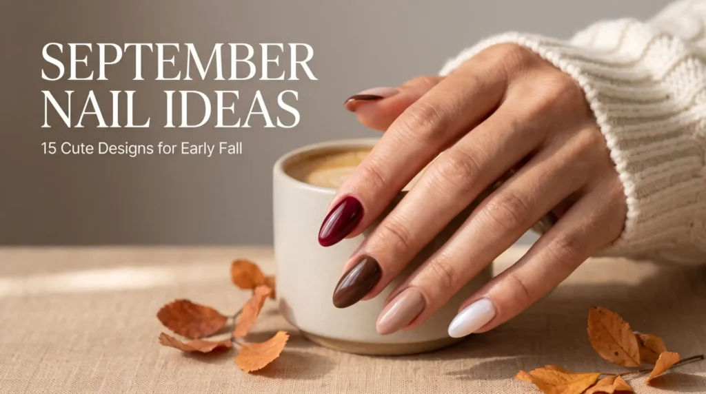 September Nail Ideas: 15 Cute Nail Designs & Colors for Early Fall compressed gemini generated image 5aeovu5aeovu5aeo photoroom