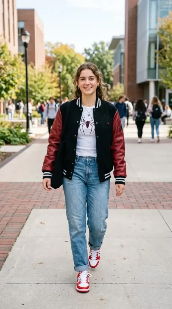 compressed woman wearing varsity jacket 202608221408 photoroom