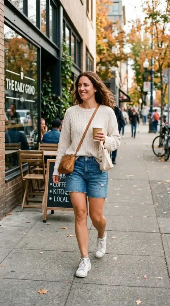 compressed woman standing outside coffee shop 20260916064507 photoroom